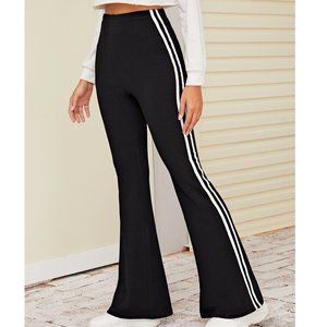 *NWOT* shein striped flare pants